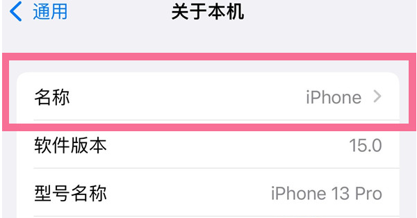 姜堰苹果13维修分享iPhone 13热点名字设置教程 