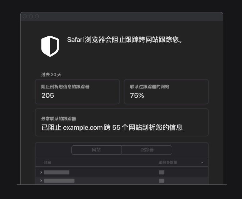 姜堰苹果手机维修分享如何在 Safari 浏览器中查看和打开隐私报告 
