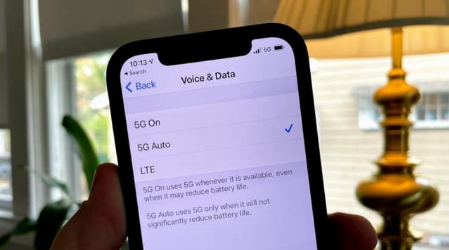 姜堰苹果手机维修分享iPhone 12如何打开或关闭5G网络 